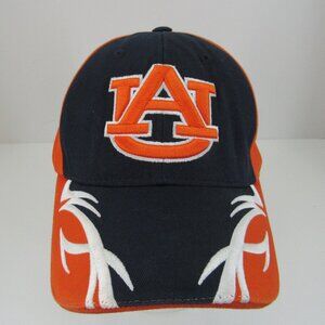 Auburn University Tigers Orange & Black Men's Adjustable Strap Back Cap Hat